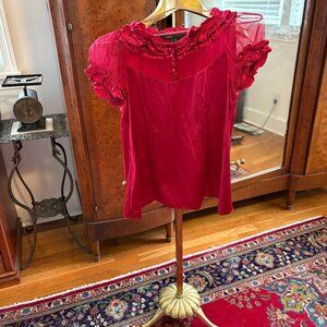 Marc by Marc Jacobs 100% silk blouse